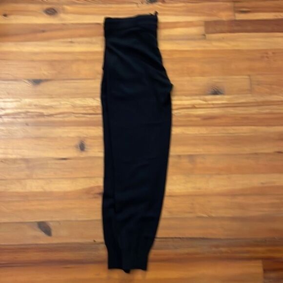 True Craft Black Knit Jogger Pants Leggings Womens Size Medium - Picture 5 of 11